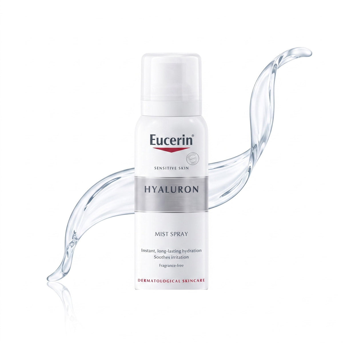 Eucerin Hyaluron Mist Spray 50ml white pump bottle — Glow Ritual
