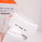 Lilyeve Scalp Essence Shampoo 100ml squeeze bottle with cap being opened showing comb-tip nozzle applicator detail
