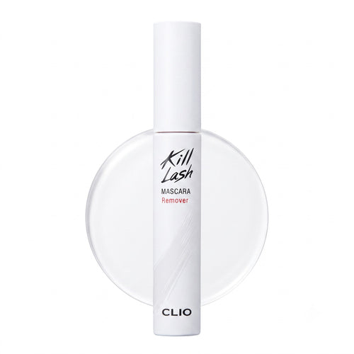 CLIO Kill Lash Mascara Remover 8.5g white tube product shot on white background
