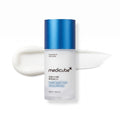 MEDICUBE Zero Pore Serum 2.0 37ml bottle with milky white frosted body and metallic blue cap on white background

