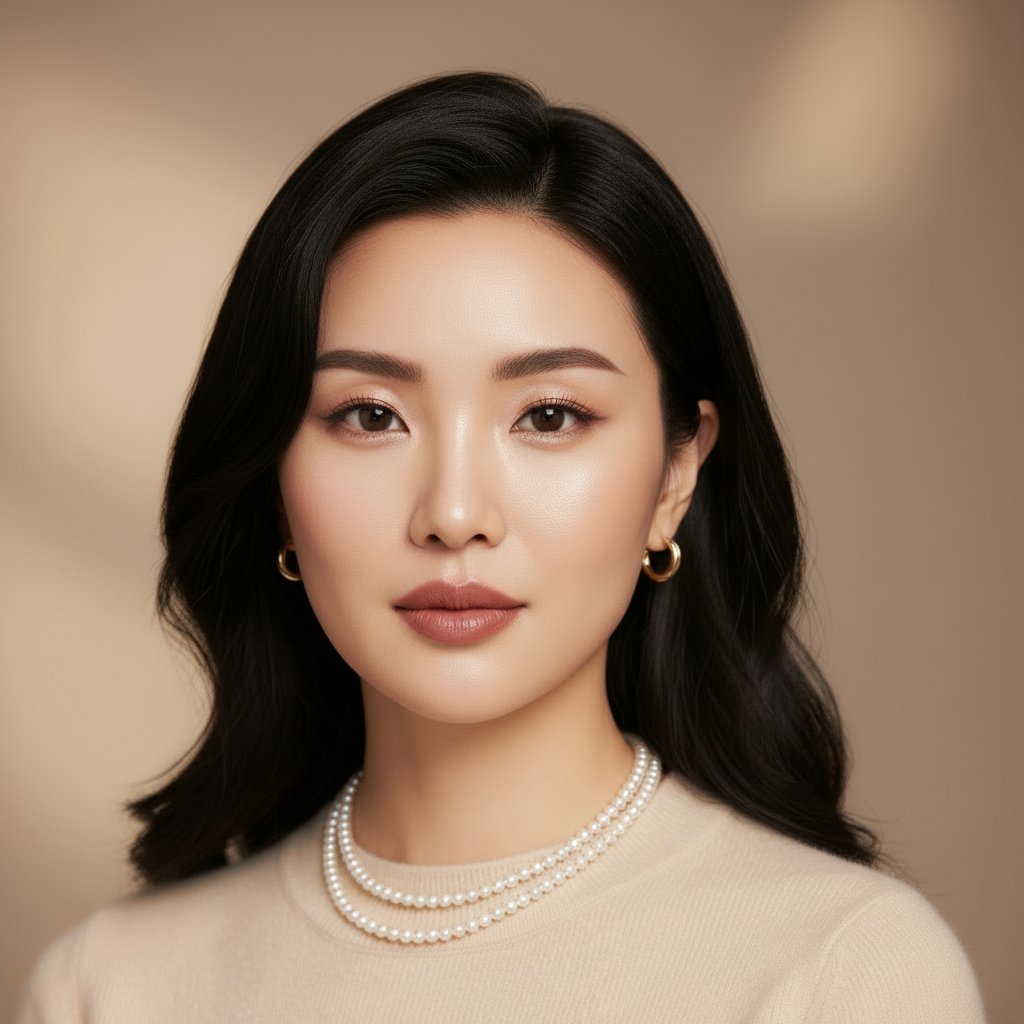 TIRTIR Ai Filter Cushion – Korean model full face with oval puff
