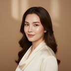 TIRTIR Ai Filter Cushion – shade 7 lifestyle model close-up
