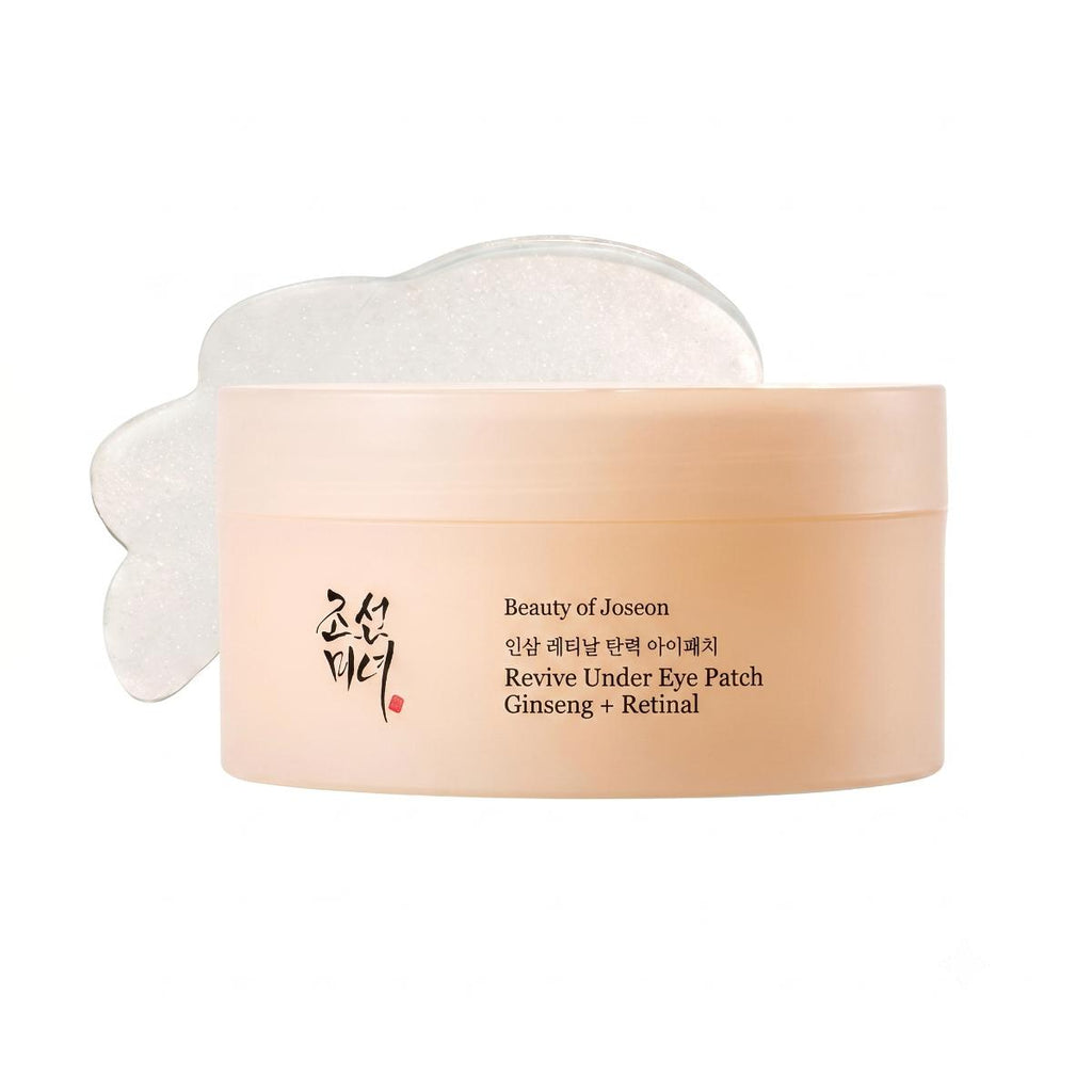 Beauty of Joseon Revive Under Eye Patch Ginseng Retinal 60 patches hydrogel eye mask Korean skincare

