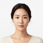 Korean woman with fresh clean luminous glass skin after Eucerin DermatoCLEAN Hyaluron Cleansing Gel — Glow Ritual
