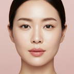 Asian woman with radiant glowing skin after using MEDICUBE PDRN Pink Collagen Multi Balm
