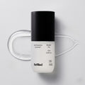 Refilled Hair Recovery Cytokine Booster Pro 70ml — frosted glass bottle with black cap and clear gel texture swatch on light gray background
