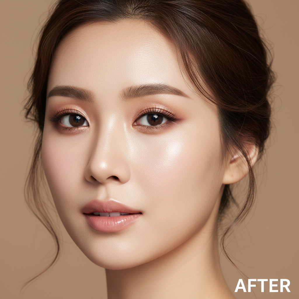 Rom&nd Better Than Palette – AFTER Korean model glowing eye makeup studio

