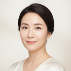 SKINFOOD Gold Caviar Serum After – Asian model with visibly firmer, youthful and glowing skin
