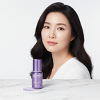 Asian woman with firm glowing skin after using BIO HEAL BOH PROBIODERM™ Collagen Remodeling Serum – K-beauty anti-aging skincare result
