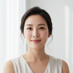 Asian woman with luminous clear skin after LE'VEA Phyto-Repair Toner routine — Glow Ritual beauty results
