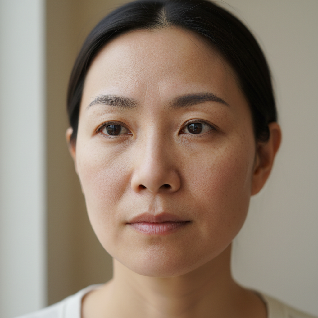 Before using SKINFOOD Banana PDRN Booster Serum: dull uneven skin tone with loss of firmness and dry texture

