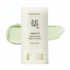 Beauty of Joseon Matte Sun Stick Mugwort + Camellia 18g – White sun stick with mugwort and camellia for matte SPF protection and skin soothing
