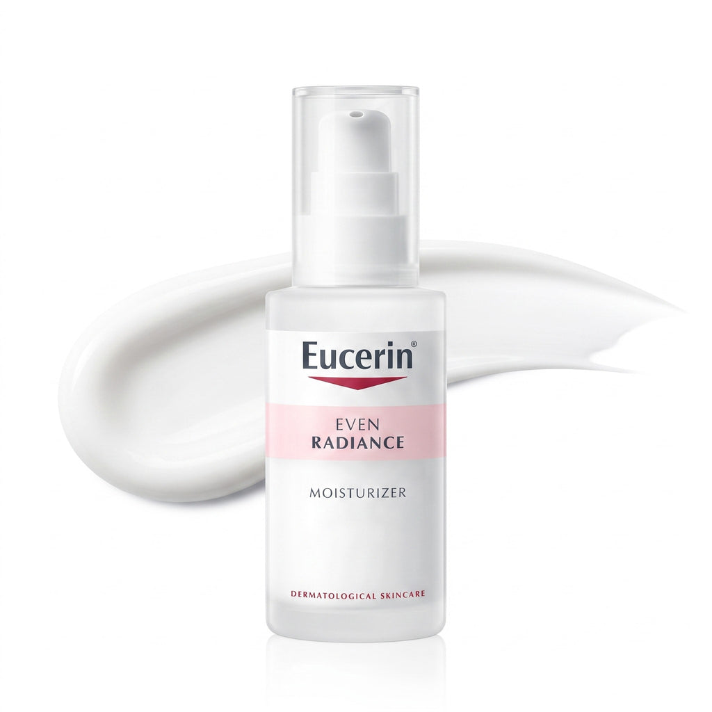 Eucerin Even Radiance Moisturizer 50ml clear pump bottle — Glow Ritual
