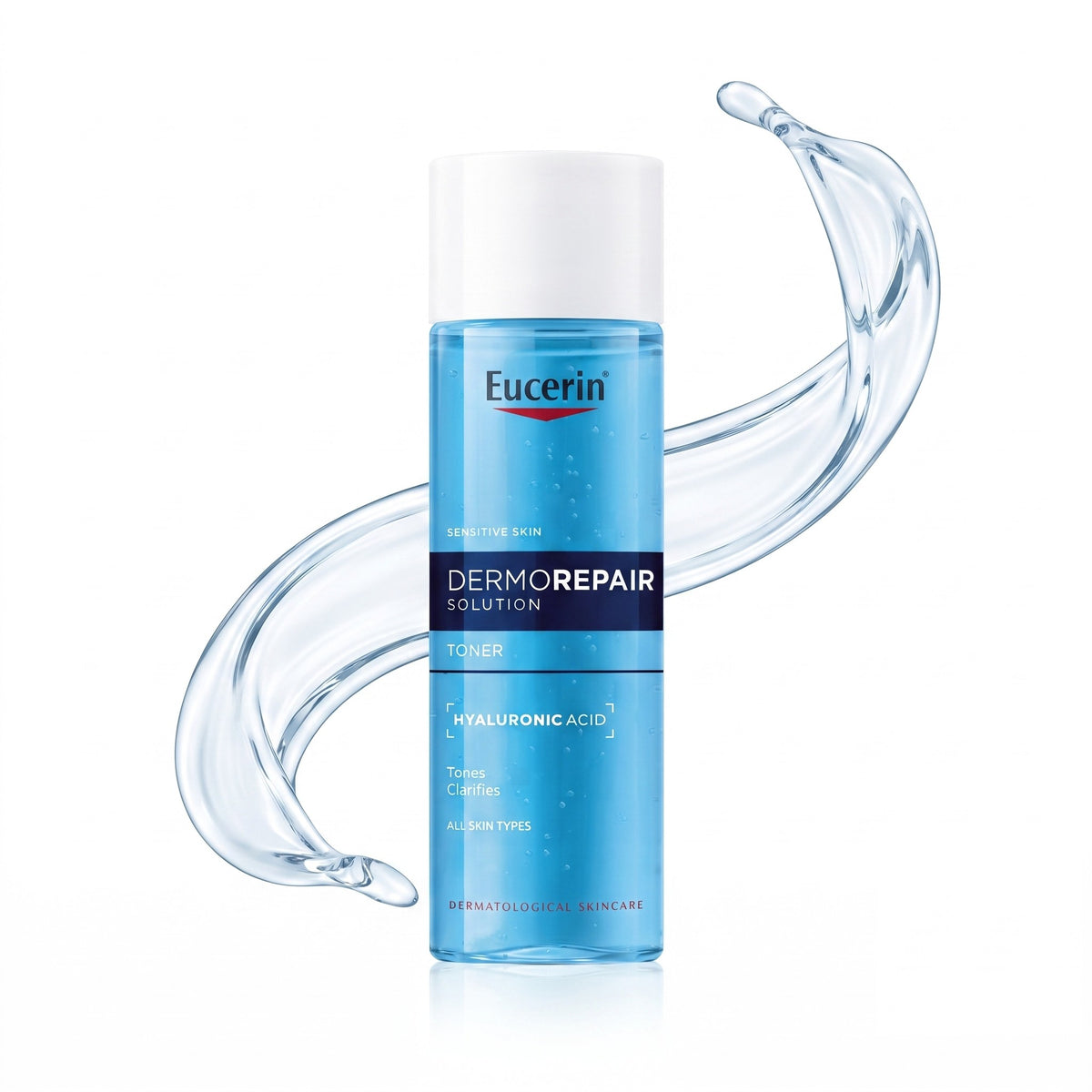 Eucerin Dermo Repair Solution Toner 200ml blue bottle — Glow Ritual

