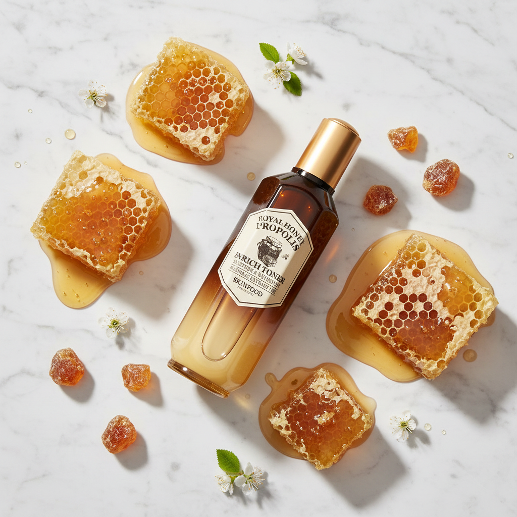 Flat Lay - Honey & Propolis