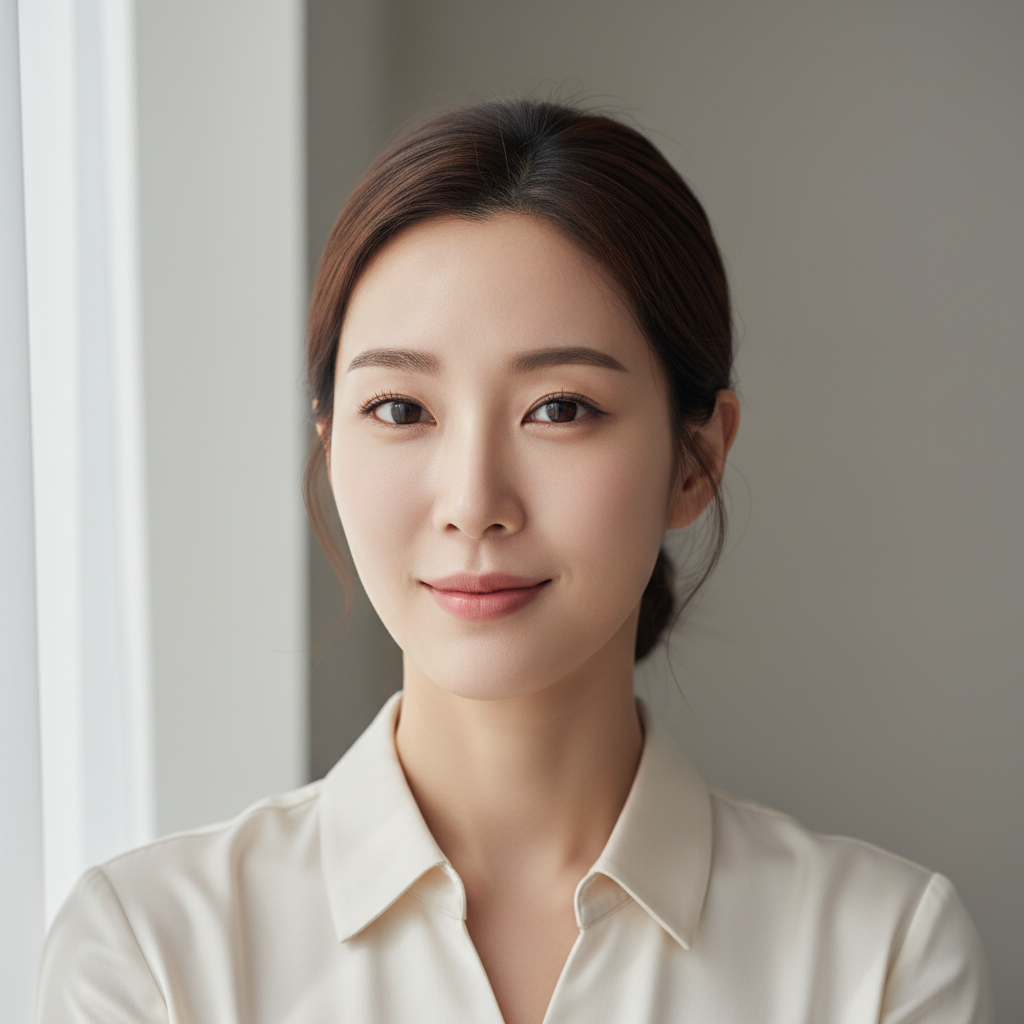 Korean woman with clean refreshed eyes after using CLIO Kill Lash Mascara Remover
