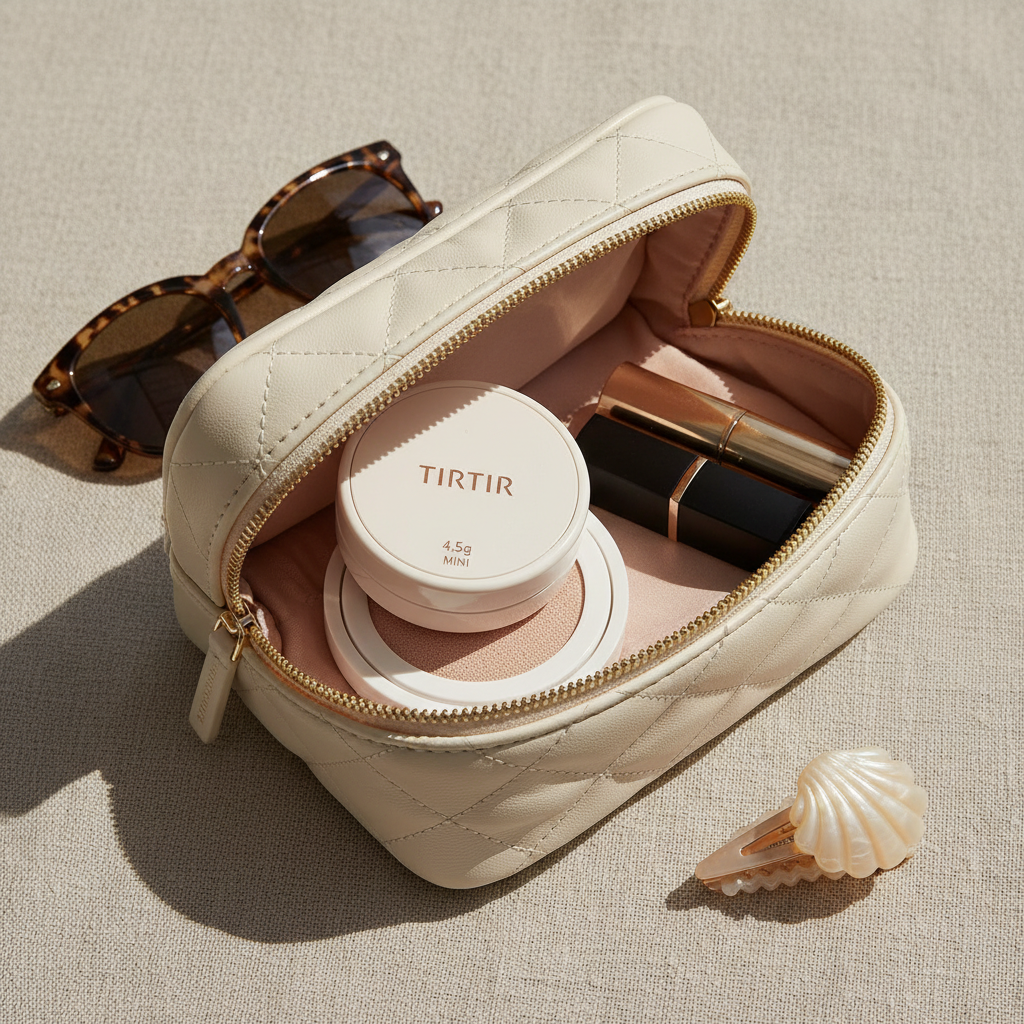 TIRTIR Mini AI Filter Cushion 4.5g – compact size fits in small bag
