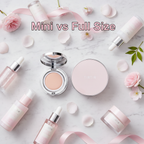 TIRTIR Mini AI Filter Cushion 4.5g – mini vs full size comparison
