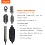 4-in-1 Hair Air Styler - Ceramic Coating Heat Distribution
