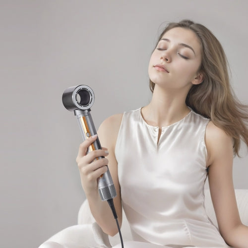4-in-1 Hair Air Styler - Multi-Temperature Settings Display
